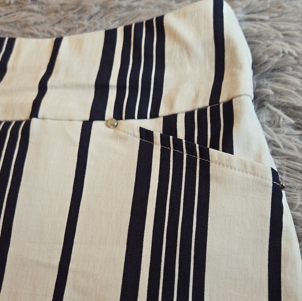 Jules & Leopold  Pull on Stripped Shorts Size XL - Picture 8 of 15